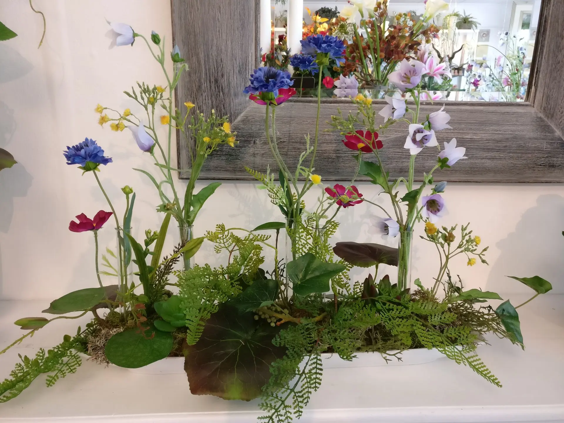 Artischoke Kunstblumen Wiesenblumen