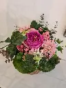 Rosenstrauß Artischoke Kunstblumen