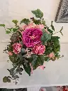 Rosenstrauß Artischoke Kunstblumen