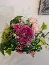 Rosenstrauß Artischoke Kunstblumen